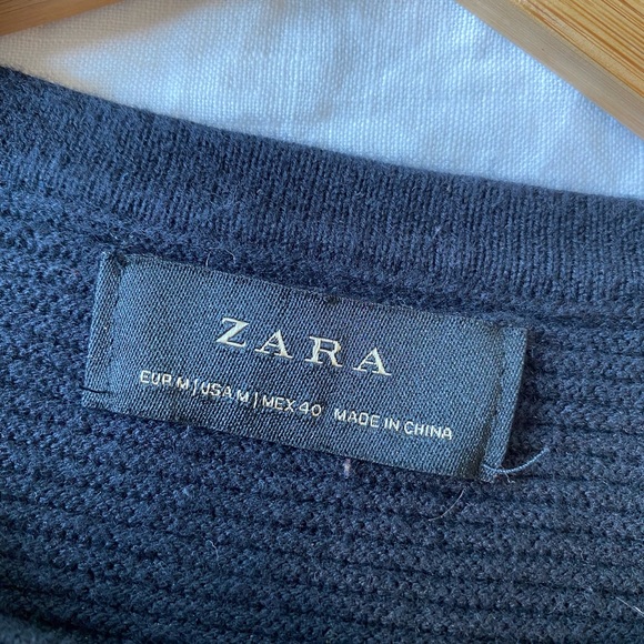 Zara Black Knit Sweater - Picture 9 of 11
